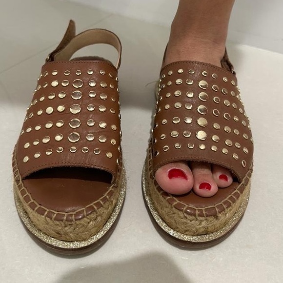 Michele Lopriore espadrille platform sandals size 36 - Picture 6 of 7